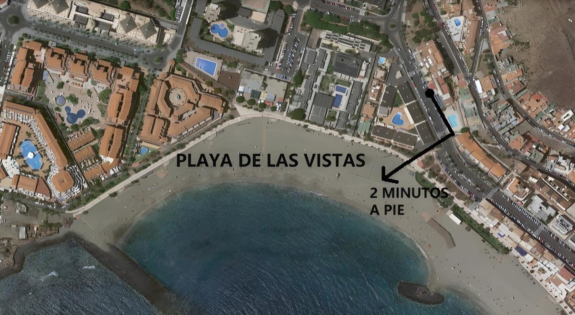 Apartamento Playa Vistas 1 Лос Кристианос Екстериор снимка